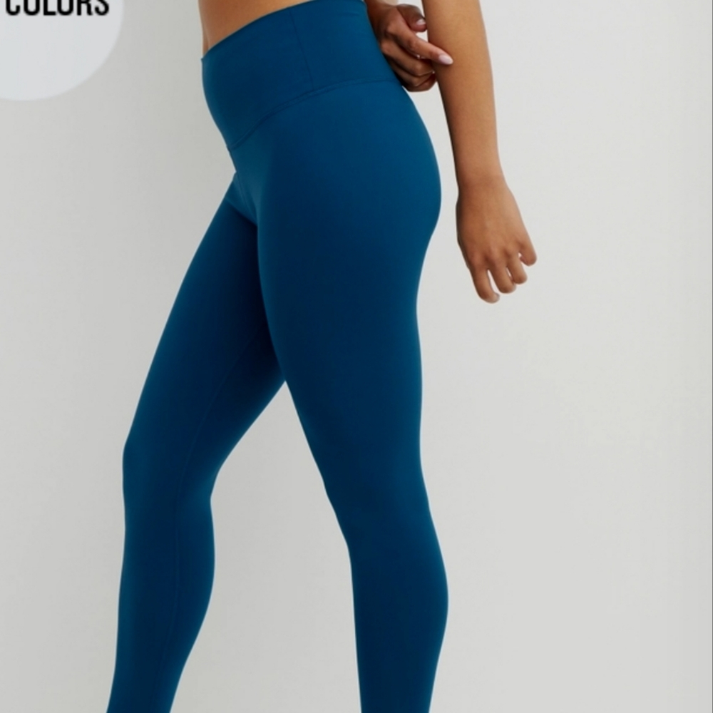 Champion Dark Teal Work Out Leggings XL